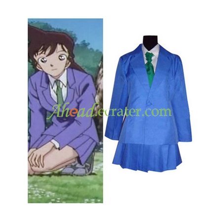 Detective Conan Mouri Ran Cosplay Costume