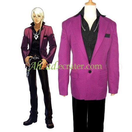 Phoenix Wright Ace Attorney Klavier Gavin Halloween Cosplay Costume