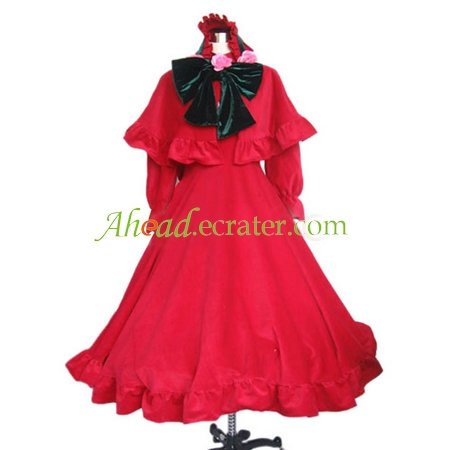 Rozen Maiden Pure Ruby Halloween Cosplay Costume