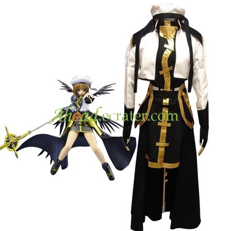 Magical Girl Lyrical Nanoha Hayate Yagami Cosplay Costume