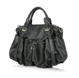 Ladies Handbag Tote Shoulder bag WCYD0199 Brown / Black
