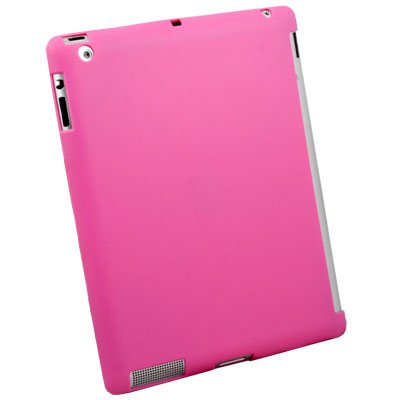 For iPad 2 Smart Cover Companion TPU Case Pink