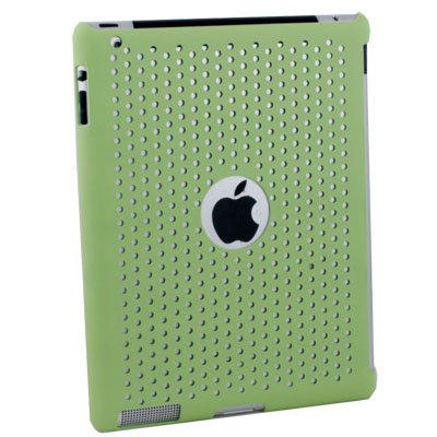 For iPad 2 Net Case Work With Apple Smart Cover Green