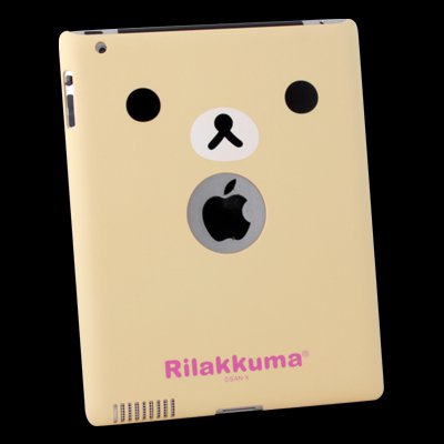 New Korilakkuma Bear Hard Cover Case for Apple iPad 2