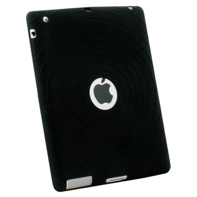 For iPad 2 Silicone Case Cover Black