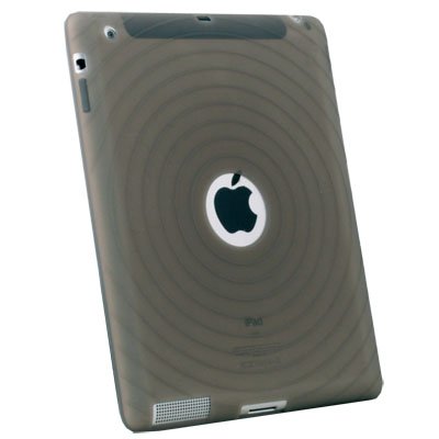 Silicone Case Cover for Apple iPad 2 2G (Gray)
