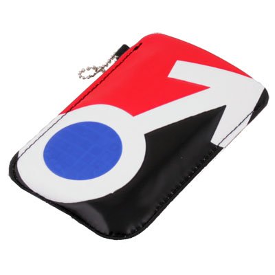 For iPhone 4 4S Mobile Phone Man Pattern Leather Case Bag