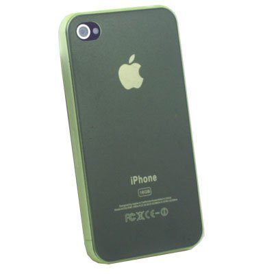 Super Thin 0.35mm 3.5g Slim Case for iPhone 4G Green