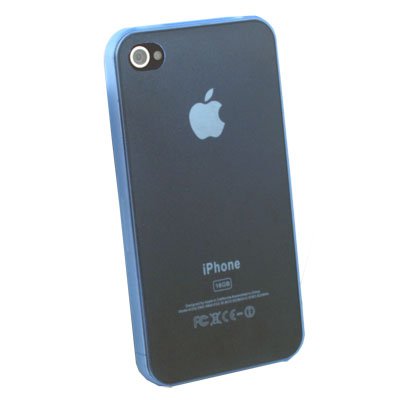 For iPhone 4G Super Thin 0.35mm 3.5g Slim Case (Blue) #6871#