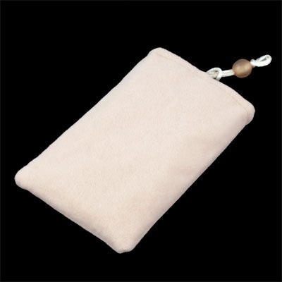 Suede Fabric Sleeve Pouch Bag for iPhone4/4S 3G/3GS Khaki