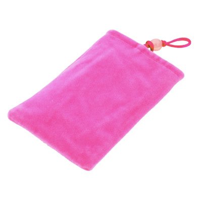 Suede Fabric Sleeve Pouch Bag For iPhone4/4S 3G/3GS Pink