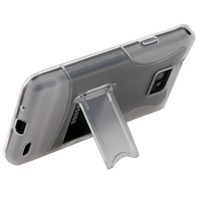 Clear Stand Case Cover for SAMSUNG GALAXY S2 i9100