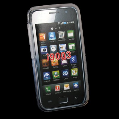 S Curved GEL Case Cover for Samsung i9003 TPU Case