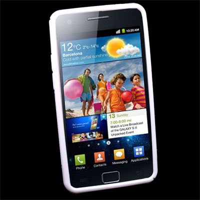 White TPU Gel Skin Case for Samsung Galaxy Z i9103