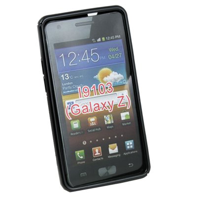 For Samsung Galaxy Z i9103 Black TPU Gel Skin Case