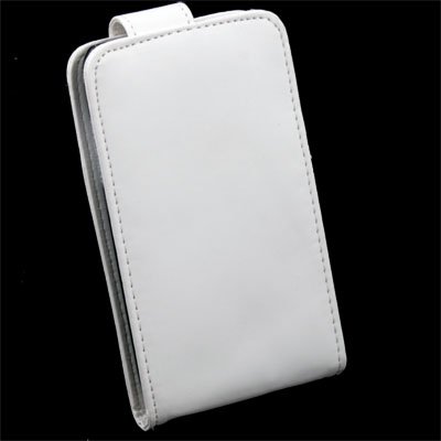 White PU Leather Case for Samsung i9003