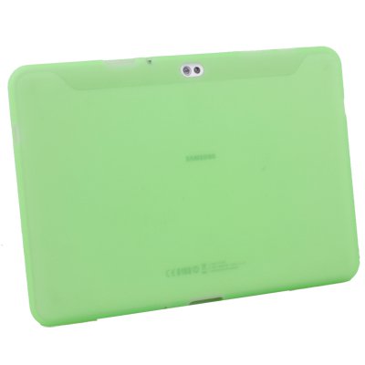 For Samsung Galaxy Tab10.1v Silicone Case Cover Green #7089#