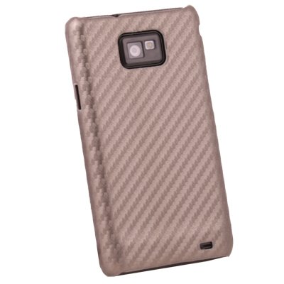 Matts Pattern Plastic Hard Case Cover for Samsung Galaxy S2 i9100 Brown