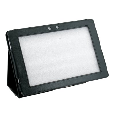Black Stand Leather Case Cover for Asus Eee Pad 10.1 TF101 #7180#