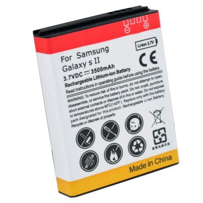 3500mAh Extended Battery For Samsung Galaxy S2 II i9100
