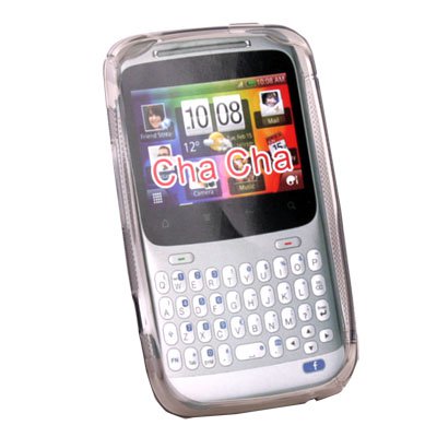 For HTC ChaCha G16 Gray Soft TPU Gel Silicone Back Case