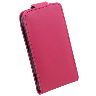 PU Leather Case Pouch Cover For HTC S S710e Peach