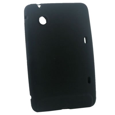 Silicone Skin Case Cover for HTC Flyer Tablet Black #6751#