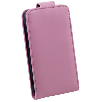 Pink PU Leather Case Pouch Cover For HTC S S710e