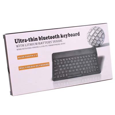 Slim Ultra-thin Wireless Mini Bluetooth Keyboard for iPad 2 Mac PC Galaxy Tablet