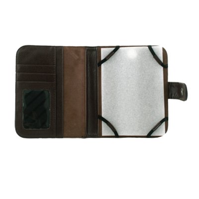 Brown PU Leather Case Cover For nook 2nd Simple Touch