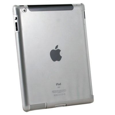 For iPad 2 Hard Case Work With Apple Smart Cover Gray