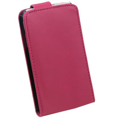 For Samsung i9003 PU Leather Case Peach