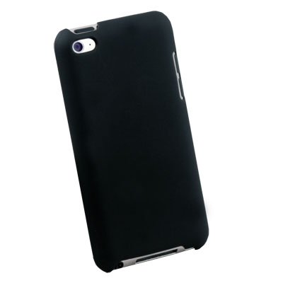 Black Hard Thin Case Cover for Apple ipod Touch 4 4th