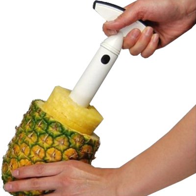 Easy Fruit Pineapple Corer Slicer Peeler Parer Cutter