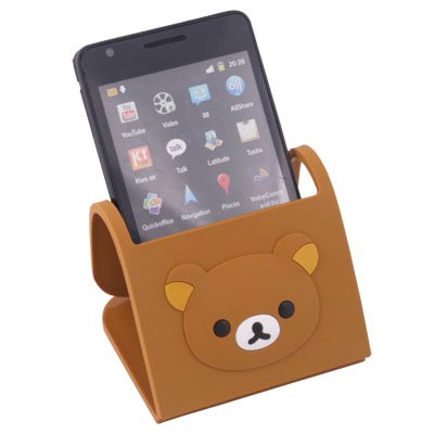 Rilakkuma Relax Bear Cute Pen Stand Holder for Mobile Phone