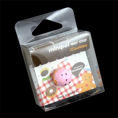 3.5mm Minipol Earphone Dust Cap (Strawberry Doughnut)