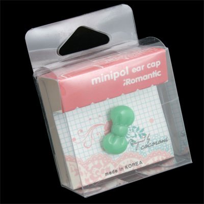 3.5mm Minipol Earphone Dust Cap (Mint Ribbon)