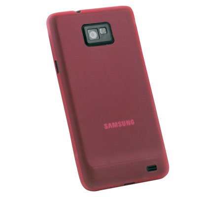 For Samsung Galaxy S2 i9100 Super Thin 0.35mm 3.5g Slim Case Red