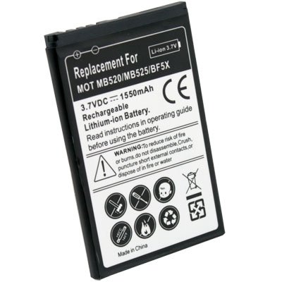 BF5X Battery for Motorola MB520 BRAVO MB525 DEFY #6556#