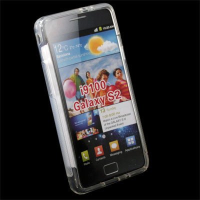 For Samsung Galaxy S II i9100 TPU Gel Skin Case Cover