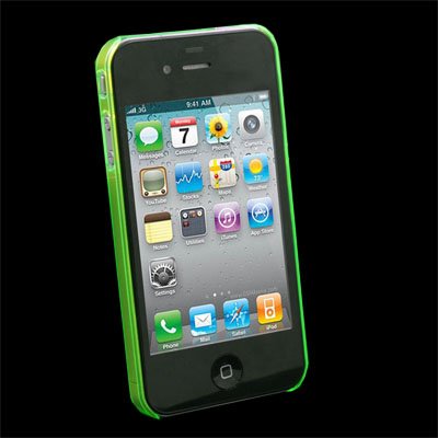 Green Unbreakable Case Accessory for Apple iPhone 4 4G