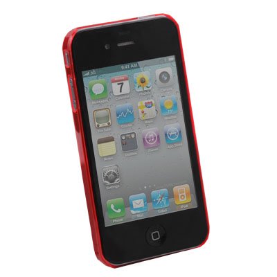 Red Unbreakable Case Cover for Apple iPhone 4 4G 4S