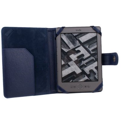 PU Leather Case Cover for Amazon Kindle 4 4th Generation Sapphire