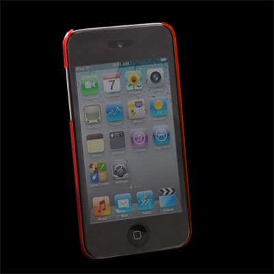 For Apple iPod Touch 4 Red Unbreakable Case Cover