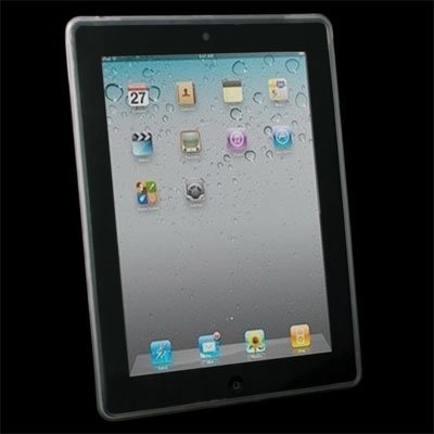 Clear TPU Skin Case Cover for Apple iPad 2 WIFI 3G
