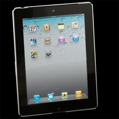 White Crystal Hard Case Sleeve for Apple iPad 2