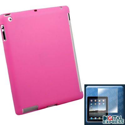 Pink Smart Cover Companion Case + Protector for iPad 2
