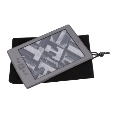 Black Sleeve Pouch Case Bag for Latest Amazon Kindle 4