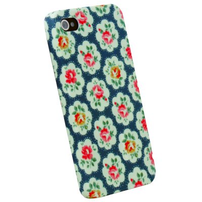 Flower Green Cover Case Skin For Apple Iphone 4 4G 4S