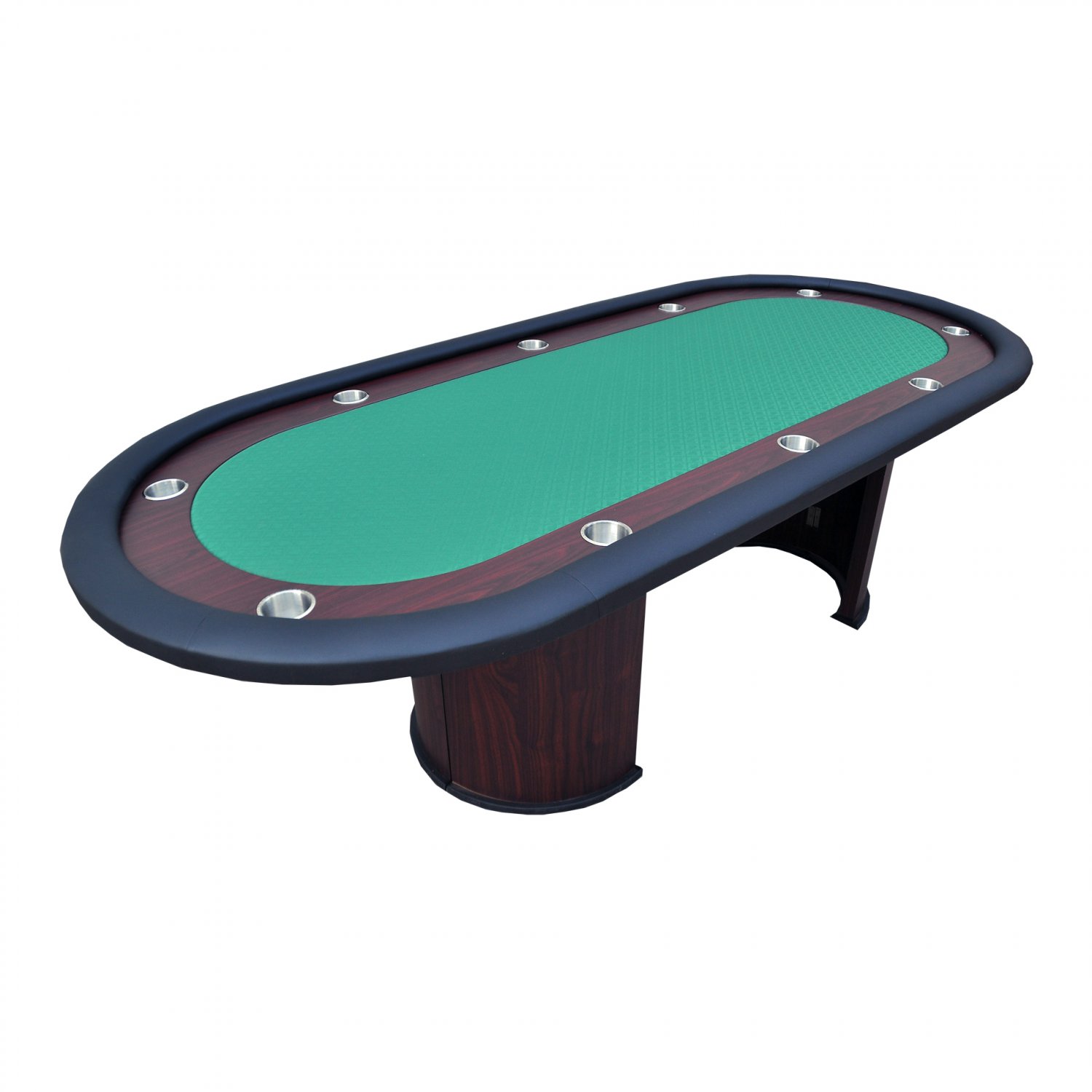 96" Professional Texas Holdem Casino Poker Table Green Ver.2(Ship US Country Only) #16365-G#